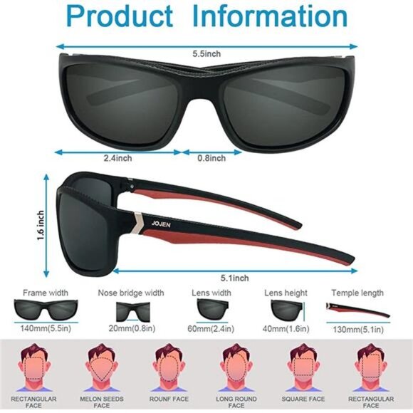 Men\'s Driving 100% UV Protection Sun Glasses